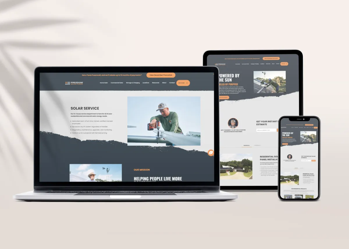 Freedom Solar Power screenshot